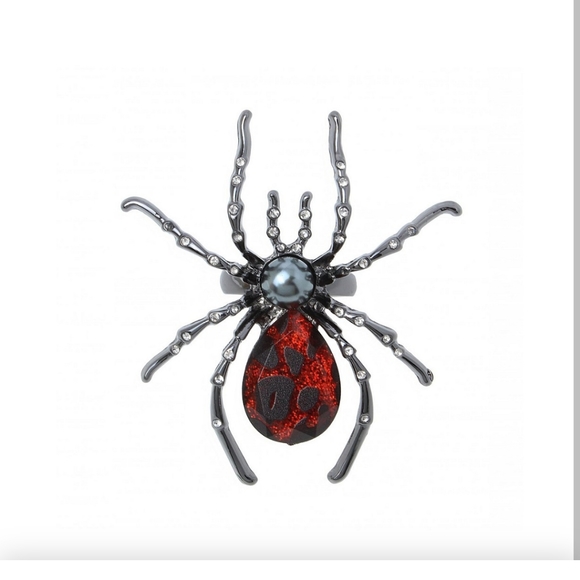 Betsey Johnson spider ring size 7.5 new - Picture 4 of 6